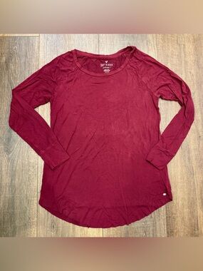 American Eagle soft and sexy jegging T maroon small